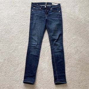 Rag and Bone high rise skinny, like new!